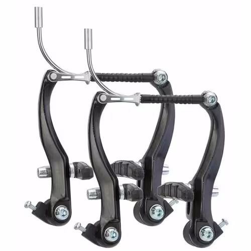 Рычаги тормозные ZQ-1020 V-brake, 110мм, 70мм, комплект 2 пары