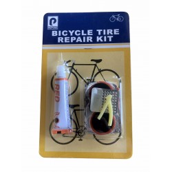 Аптечка велосипедная Bestop JS-1013, заплатки 6 шт, шкурка, клей, ниппельные резинки