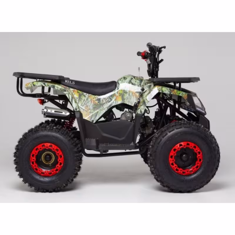 Комплект запчастей для сборки детского квадроцикла Wels Thunder 125 E2, желтый камуфляж