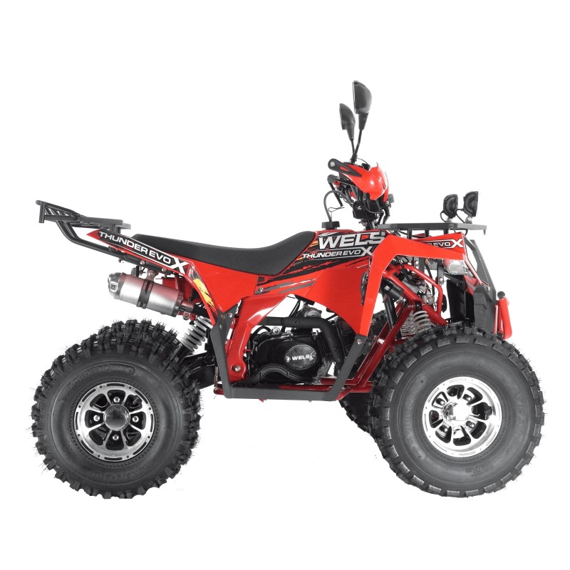 Квадроцикл детский Wels Thunder EVO 125 X, красный 