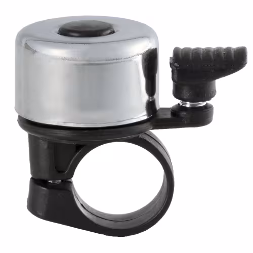 Звонок велосипедный LD-6 алюминиевый, D35 мм, серебристый