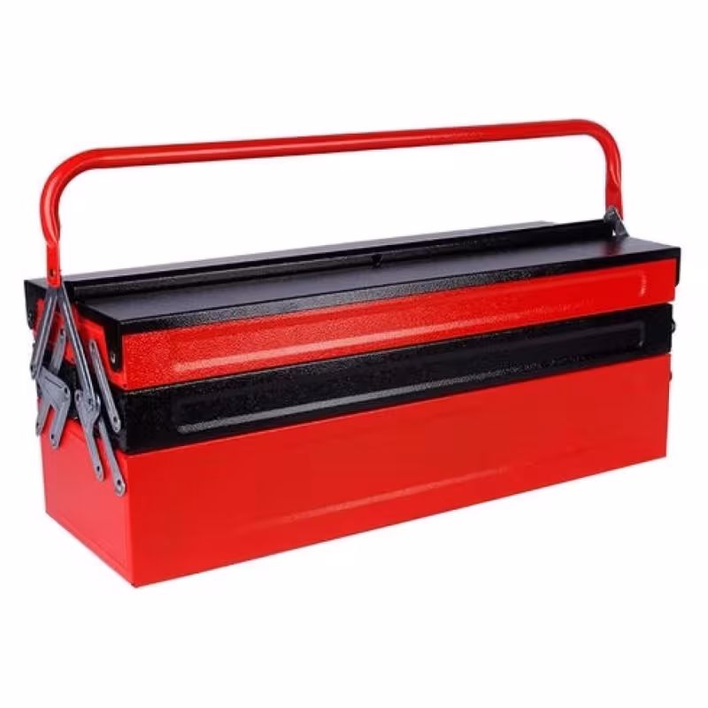 Ящик для инструментов пятисекционный ABC AB1327B