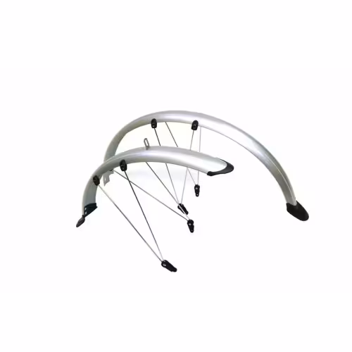 Крылья для велосипеда 26" Trix FN-P26-65-SL, серебристый
