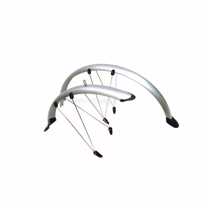 Крылья для велосипеда 26" Trix FN-P26-65-SL, серебристый