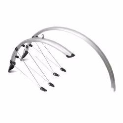 Крылья для велосипеда 28" Trix, серебристый