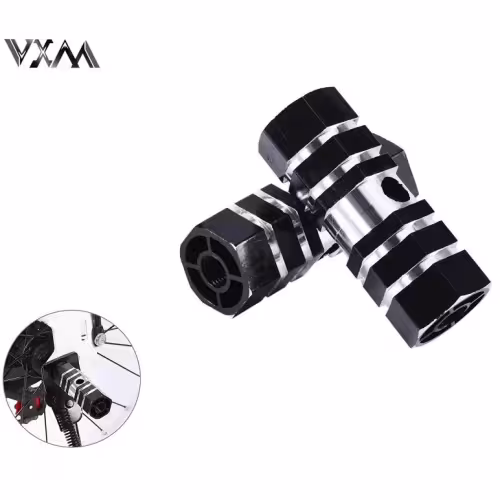 Пеги для велосипеда BMX VXM MINI-62, под ось 3/8", 23х62 мм, черный