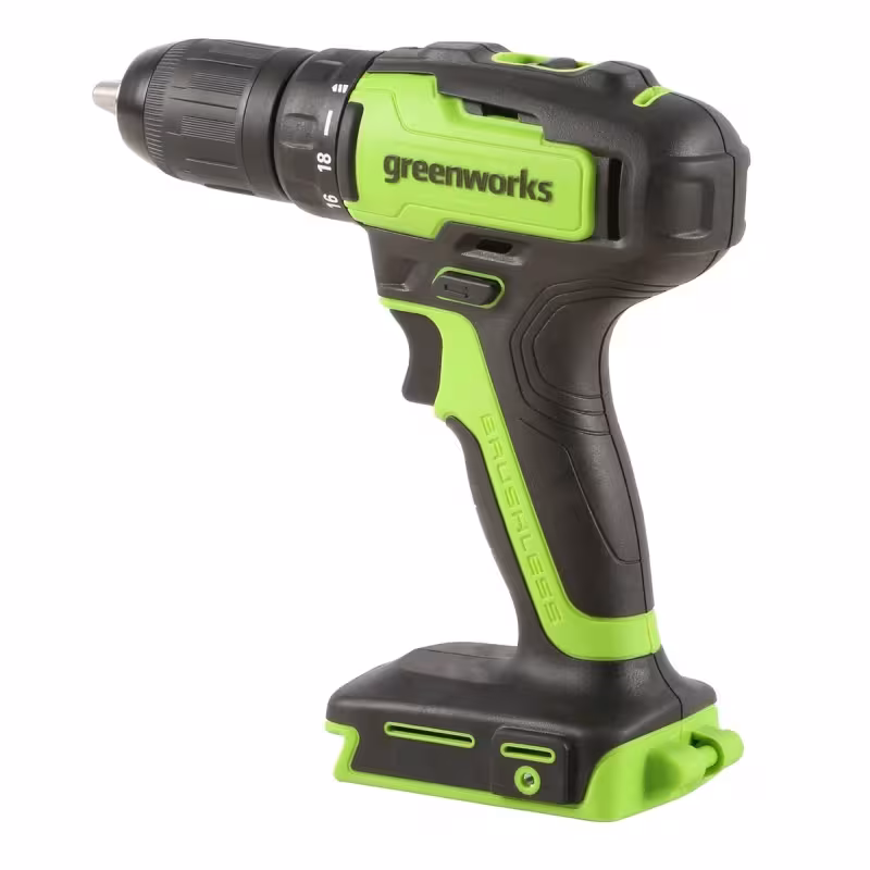 Дрель-шуруповерт ударная аккумуляторная Greenworks GD24DD60