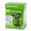 Гайковерт аккумуляторный ударный Greenworks GD24ID3