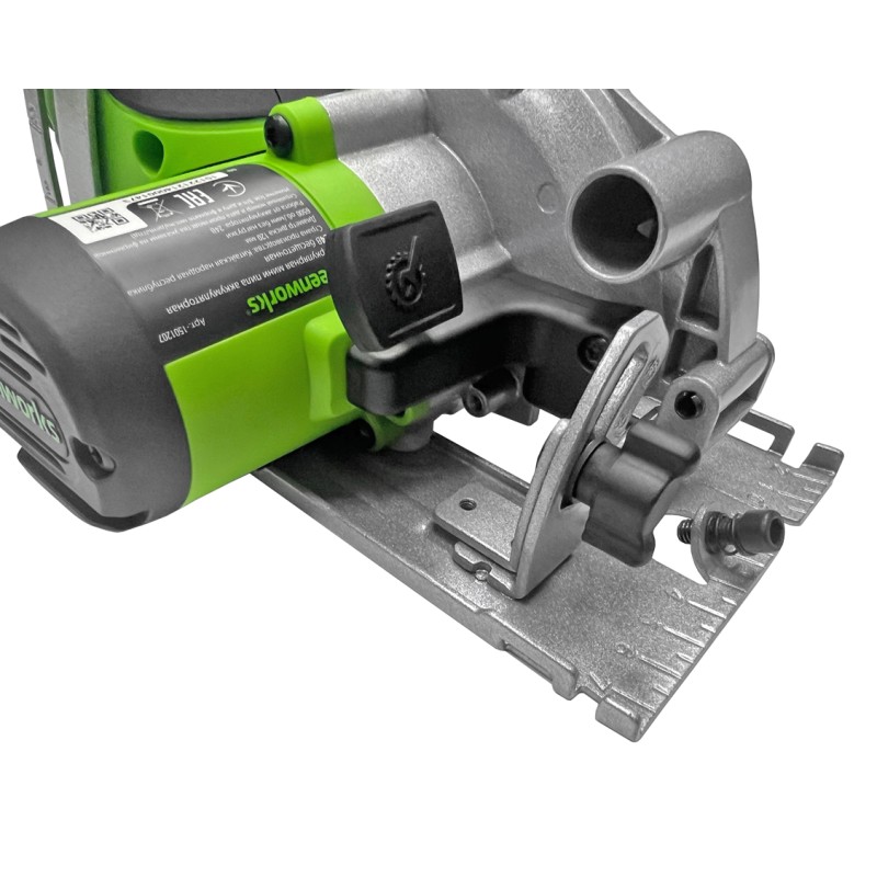 Пила дисковая аккумуляторная Greenworks G24MCS