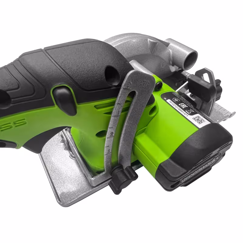 Пила дисковая аккумуляторная Greenworks G24MCS