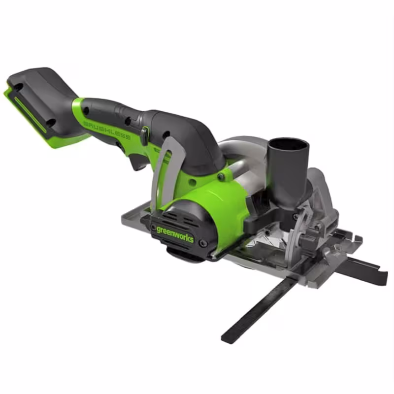 Пила дисковая аккумуляторная Greenworks G24MCS