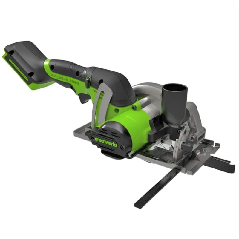 Пила дисковая аккумуляторная Greenworks G24MCS