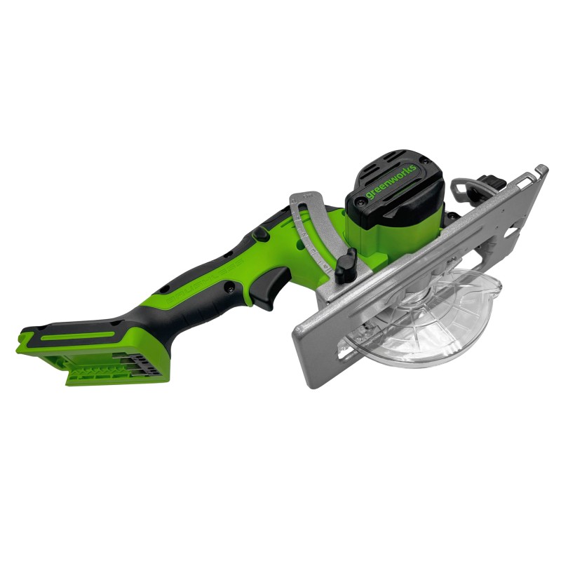 Пила дисковая аккумуляторная Greenworks G24MCS