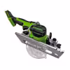 Пила дисковая аккумуляторная Greenworks G24MCS