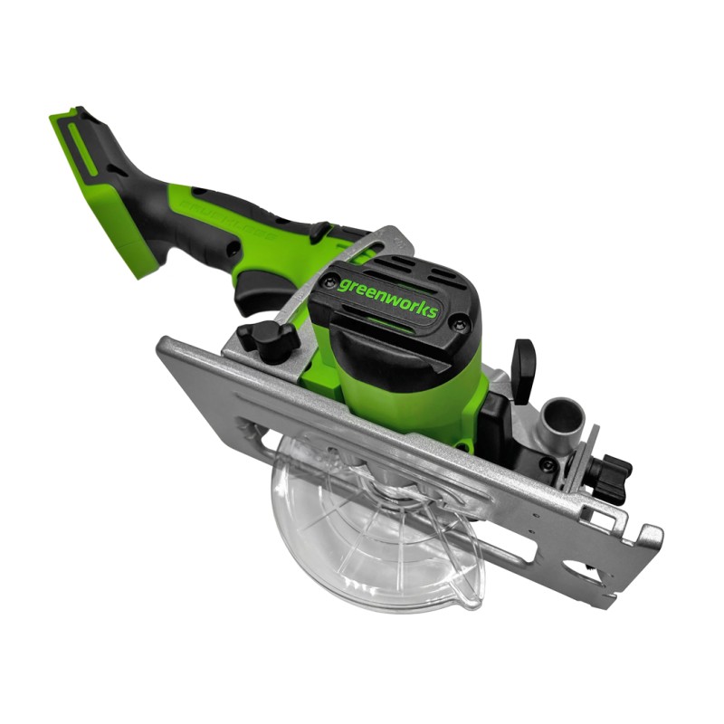 Пила дисковая аккумуляторная Greenworks G24MCS