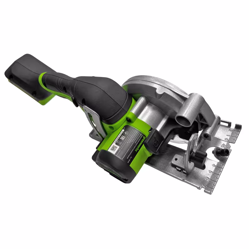 Пила дисковая аккумуляторная Greenworks G24MCS