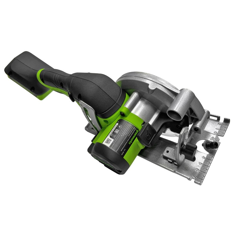 Пила дисковая аккумуляторная Greenworks G24MCS