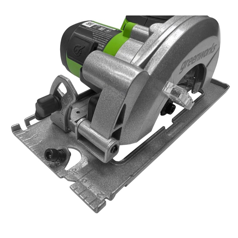 Пила дисковая аккумуляторная Greenworks G24MCS