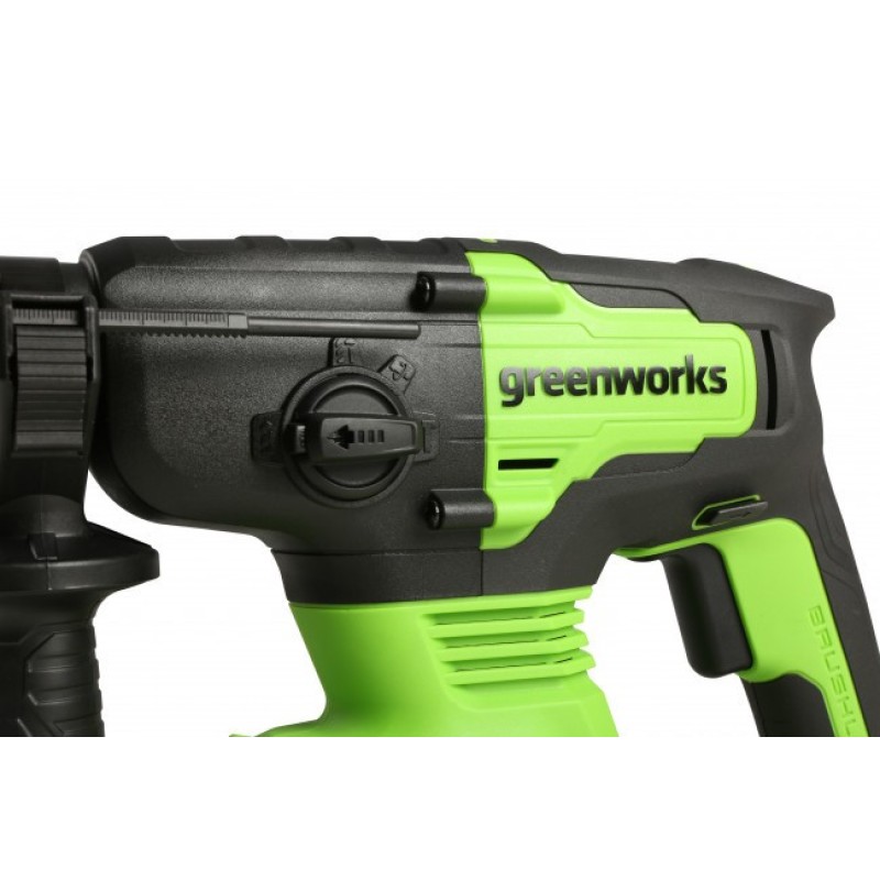 Перфоратор аккумуляторный Greenworks GD24SDS2