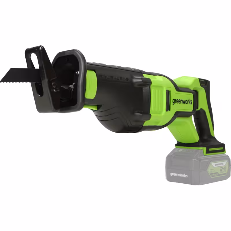 Пила сабельная аккумуляторная Greenworks GD24RS