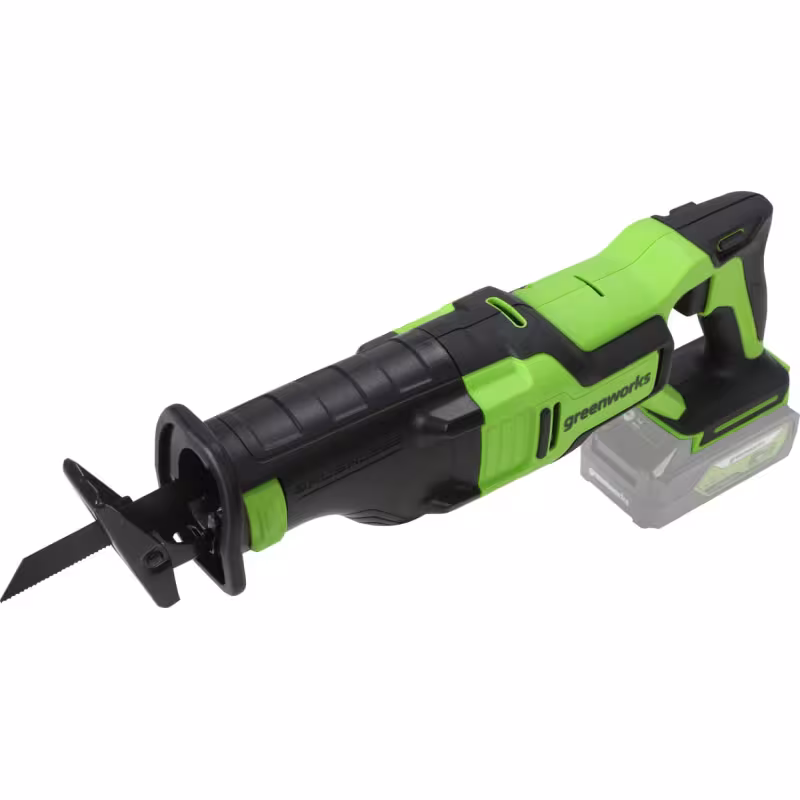 Пила сабельная аккумуляторная Greenworks GD24RS