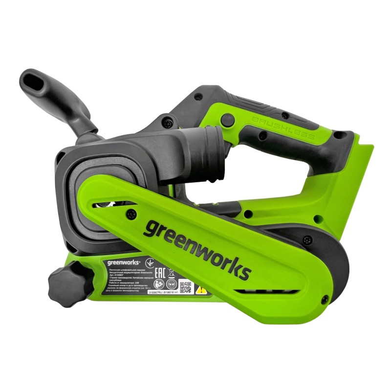 Шлифмашина ленточная аккумуляторная Greenworks G24BS