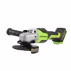 Шлифмашина угловая аккумуляторная Greenworks GD24AG