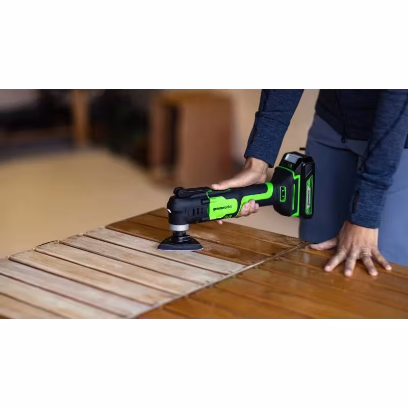 Реноватор (мультирезак) аккумуляторный Greenworks G24MT