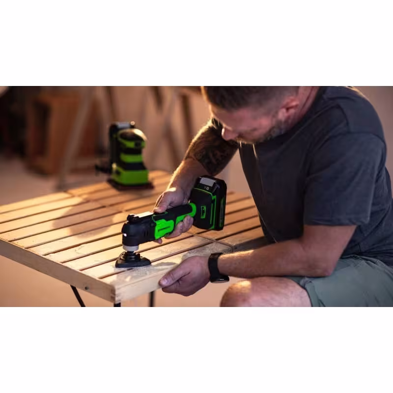 Реноватор (мультирезак) аккумуляторный Greenworks G24MT