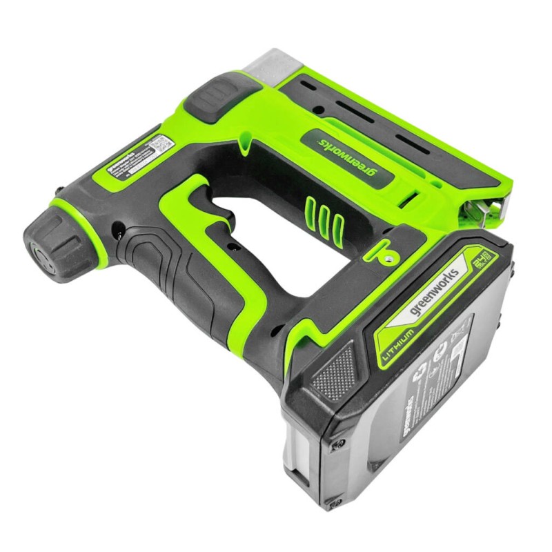 Степлер аккумуляторный Greenworks G24CS10