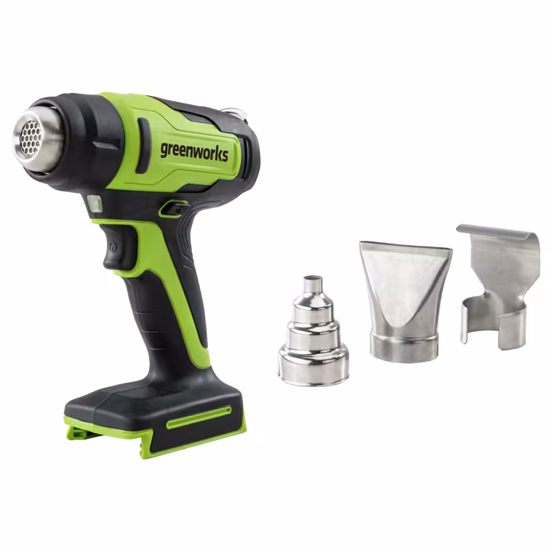 Фен строительный аккумуляторный Greenworks G24HG