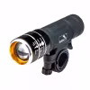 Комплект фонарей для велосипеда KMS Wild Wolf FW3265224, 4 режима, передний с меняющимся Zoom фокусом, задний 5 LED