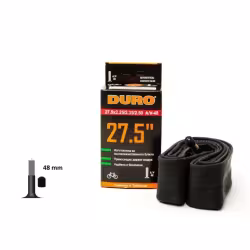 Камера Duro DHB01096, 27.5х2.25/2.50, бутил, авто-ниппель A/V-48