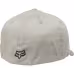Кепка-бейсболка Fox Flex 45 Flexfit Hat Steel Grey, хлопок, серый, размер S/M