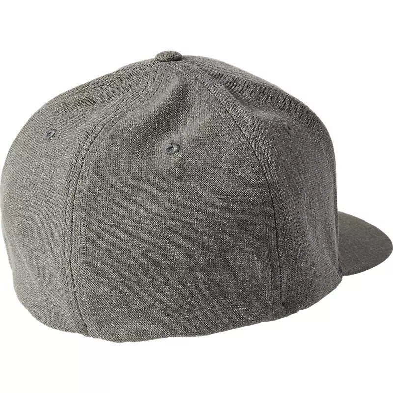 Кепка-бейсболка Fox Non Stop Flexfit Hat Pewter, серый, размер S/M