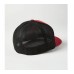 Кепка-бейсболка Fox Revolver Flexfit Hat Chili, полиэстер, красный/черный, размер S/M