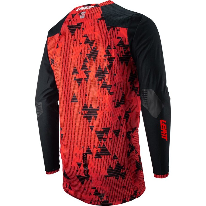 Джерси мужское Leatt Moto 4.5 Enduro Jersey Red, полиэстер, красный/черный, размер XL