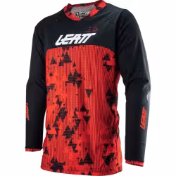 Джерси мужское Leatt Moto 4.5 Enduro Jersey Red, полиэстер, красный/черный, размер XXL