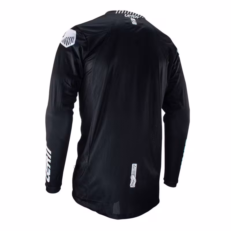 Джерси мужское Leatt Moto 4.5 Lite Jersey Black, полиэстер, черный, размер L