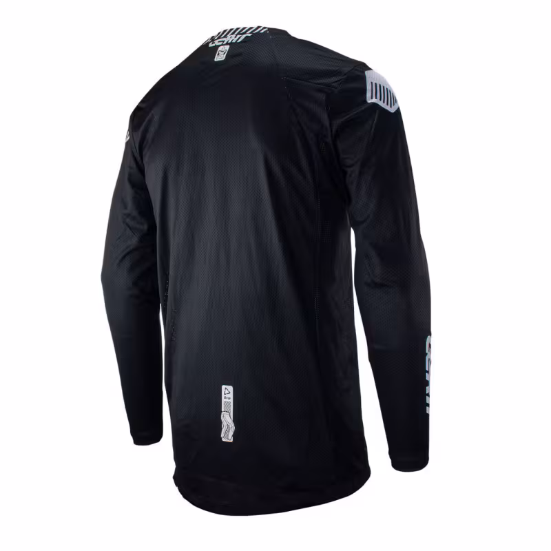 Джерси мужское Leatt Moto 4.5 Lite Jersey Black, полиэстер, черный, размер XL