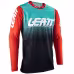 Джерси мужское Leatt Moto 4.5 X-Flow Jersey Fuel, полиэстер, разноцветный, размер L