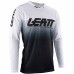 Джерси мужское Leatt Moto 4.5 X-Flow Jersey White, полиэстер, черный/белый, размер XL