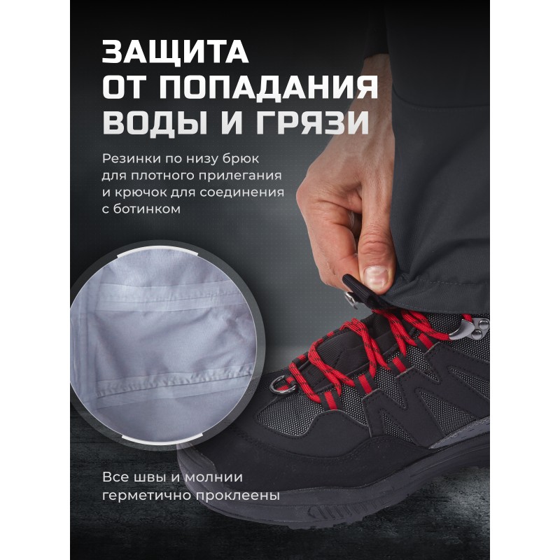 Полукомбинезон-вейдерсы Finntrail Proguide 1535 Blue, мембрана Hard-Tex, синий, размер XXL