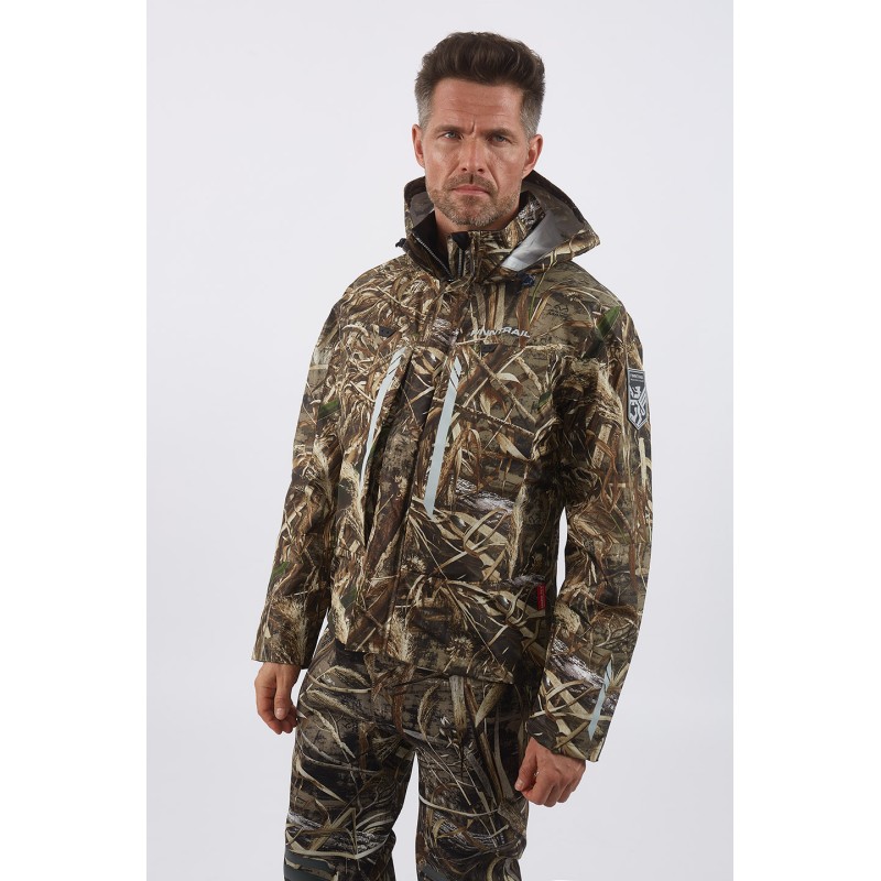 Куртка мужская Finntrail Greenwood Max-5 4021, мембрана Hard-Tex, камуфляж, размер 54-56 (XL)