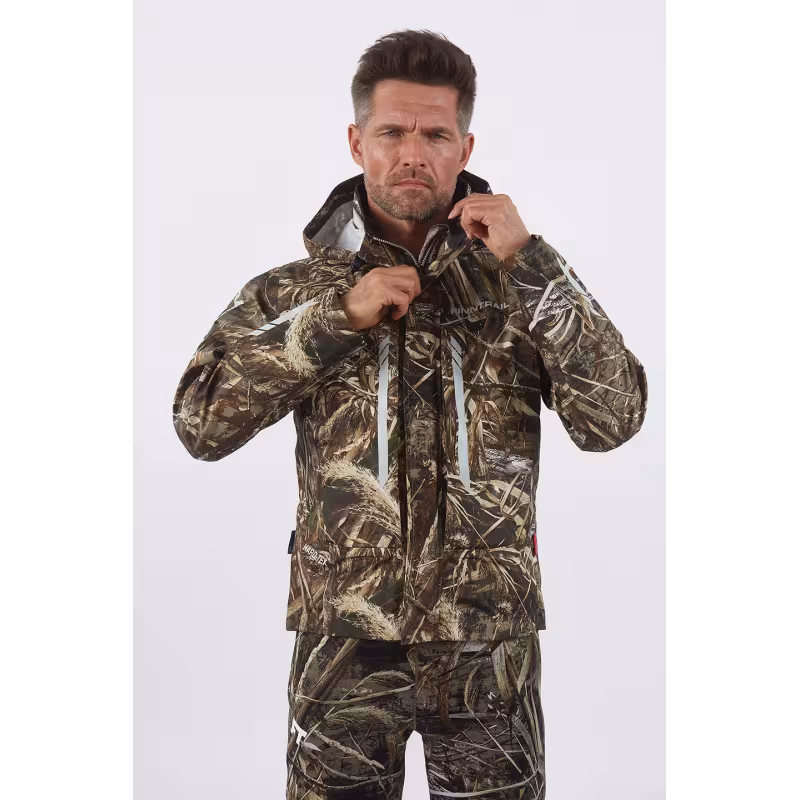 Куртка мужская Finntrail Greenwood Max-5 4021, мембрана Hard-Tex, камуфляж, размер 58-60 (XXL), 185-195 см