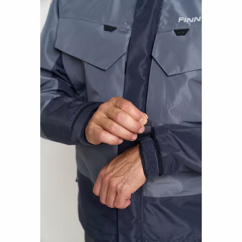 Куртка мужская Finntrail Coaster 4023 Grey, мембрана Hard-Tex, серый, размер 62-64 (XXXL), 190-200 см