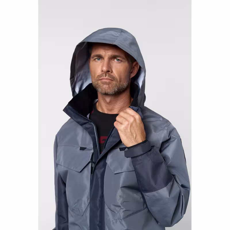 Куртка мужская Finntrail Coaster 4023 Grey, мембрана Hard-Tex, серый, размер 62-64 (XXXL), 190-200 см