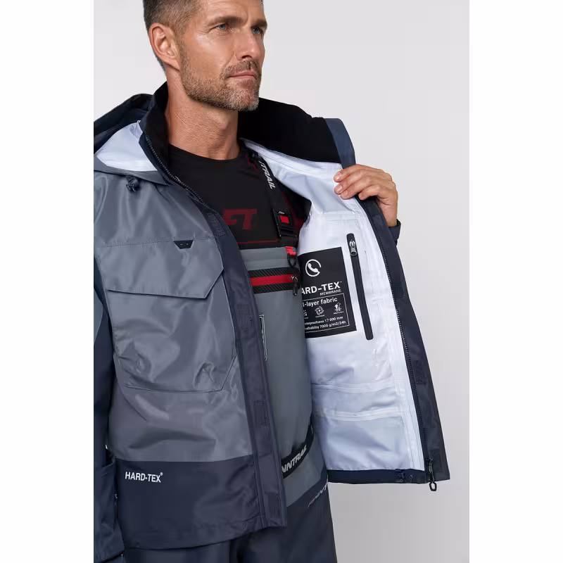 Куртка мужская Finntrail Coaster 4023 Grey, мембрана Hard-Tex, серый, размер 62-64 (XXXL), 190-200 см