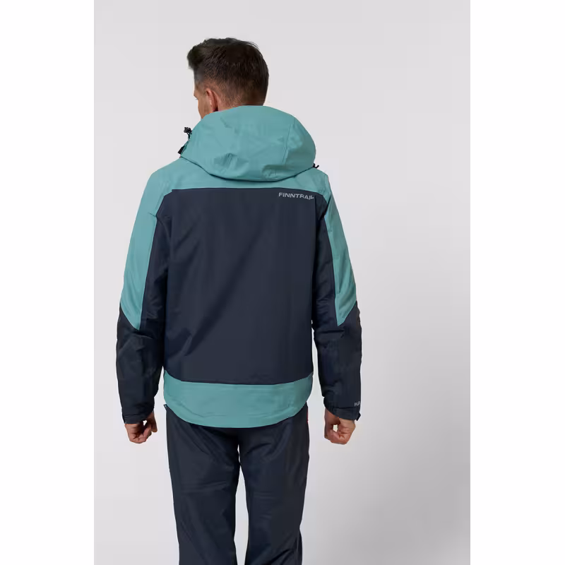 Костюм Finntrail Lightsuit 3503 Petrol, ткань Рипстоп, голубой, размер 42-44 (XS), 160-170 см