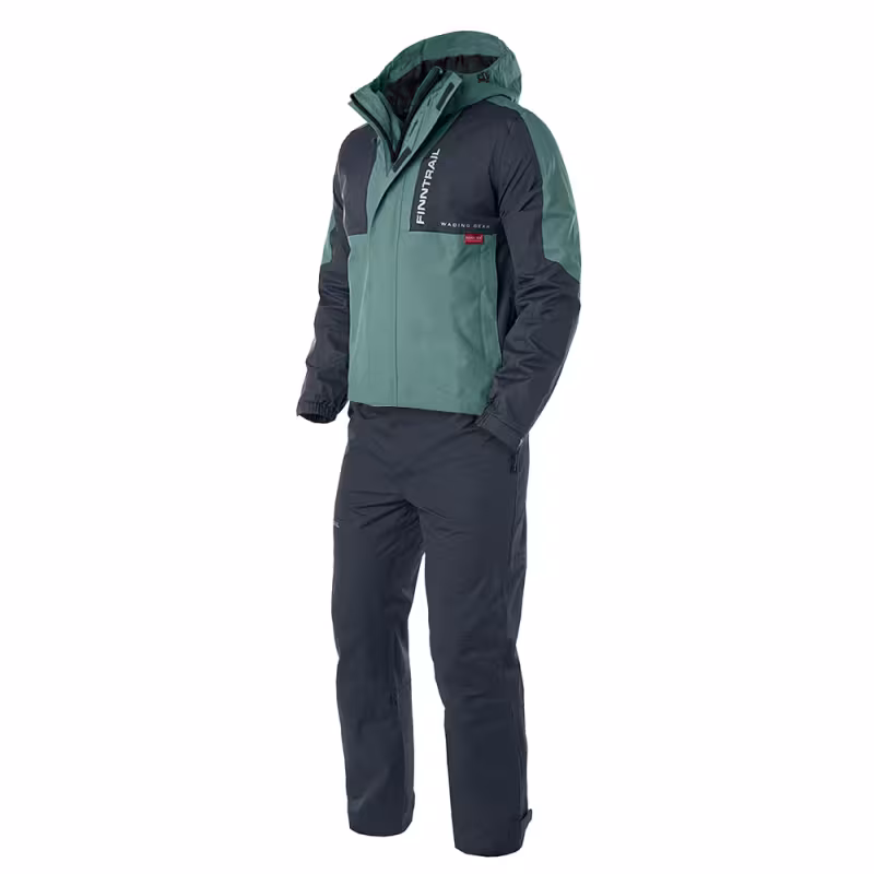 Костюм Finntrail Lightsuit 3503 Petrol, ткань Рипстоп, голубой, размер 62-64 (XXXL), 190-200 см